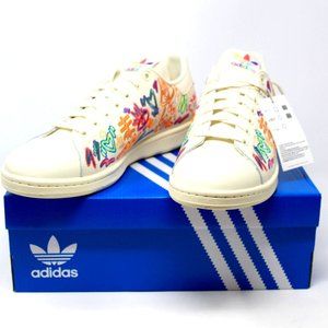 adidas Originals Stan Smith Pride Shoes Men's Cream White NEW #GX6394